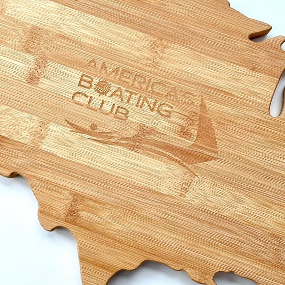 USA Bamboo Cutting Charcuterie Board Set w Cheese Knife Tool Gift Set Brand New - Picture 4 of 12